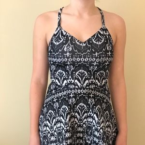 Abercromie Kids Black and White Print Dress